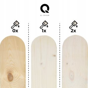 IMPREGNAT BARWIĄCY DO DREWNA Z SILIKONEM 2w1 ALTANA DESKI KOLOR BIAŁY 5L 3