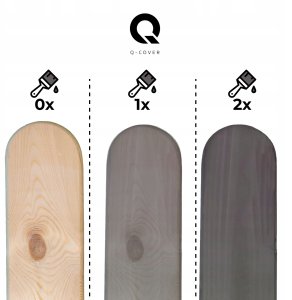 IMPREGNAT BARWIĄCY DO DREWNA Z SILIKONEM 2w1 ALTANA KOLOR ANTRACYT 7024 5L 3