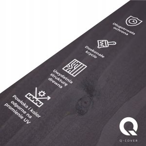 IMPREGNAT BARWIĄCY DO DREWNA Z SILIKONEM 2w1 ALTANA KOLOR ANTRACYT 7024 5L 4