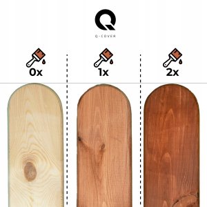 IMPREGNAT BARWIĄCY DO DREWNA Z SILIKONEM 2w1 ALTANA KOLOR ORZECH JASNY 5L 3