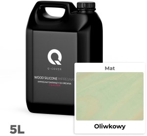 IMPREGNAT BARWIĄCY DO DREWNA Z SILIKONEM 2w1 ALTANA KOLOR OLIWKOWY H2055 5L 2