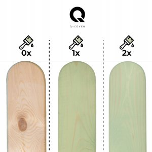 IMPREGNAT BARWIĄCY DO DREWNA Z SILIKONEM 2w1 ALTANA KOLOR OLIWKOWY H2055 5L 3