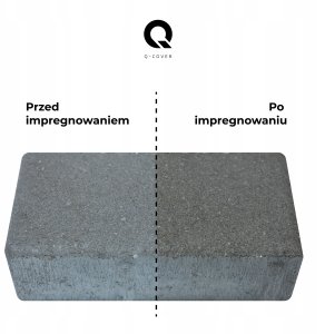 IMPREGNAT DO KOSTKI DO KLINKIERU CEGŁY BETONU PRZECIW TŁUSTYM PLAMOM 1L 2