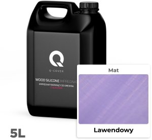 IMPREGNAT BARWIĄCY DO DREWNA Z SILIKONEM 2w1 DESKI KOLOR LAWENDOWY H2629 5L 2