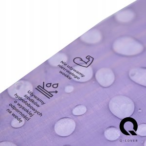 IMPREGNAT BARWIĄCY DO DREWNA Z SILIKONEM 2w1 DESKI KOLOR LAWENDOWY H2629 5L 5