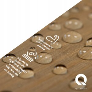 IMPREGNAT BARWIĄCY DO DREWNA Z SILIKONEM 2w1 BRĄZ ZŁAMANY W SZARY 7013 5L 5