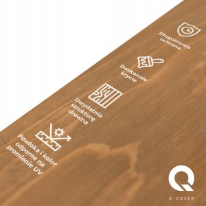 IMPREGNAT BARWIĄCY DO DREWNA Z SILIKONEM 2w1 KOLOR IRCHOWY BEŻ 1011 5L 4