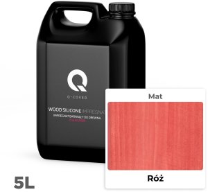 IMPREGNAT BARWIĄCY DO DREWNA Z SILIKONEM 2w1 ALTANA DESKI KOLOR RÓŻ 5L 2