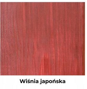 IMPREGNAT BARWIĄCY DO DREWNA Z SILIKONEM 2w1 DESKI KOLOR WIŚNIA JAPOŃSKA 5L 11