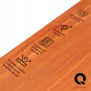 IMPREGNAT BARWIĄCY DO DREWNA Z SILIKONEM 2w1 ALTANA DESKI KOLOR TEAK 5L 4