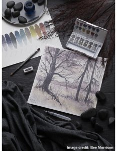 Artequipment Derwent Graphitint Paint Pan sæt 11