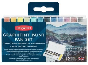 Artequipment Derwent Graphitint Paint Pan sæt 15