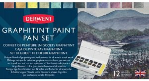 Artequipment Derwent Graphitint Paint Pan sæt 4