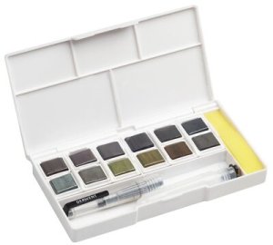 Artequipment Derwent Graphitint Paint Pan sæt 7