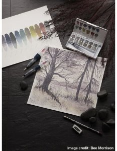 Artequipment Derwent Graphitint Paint Pan sæt 10
