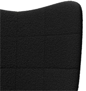 vidaXL Fotele , fotel rozkładany i łóżko Czarny Tkanina 7