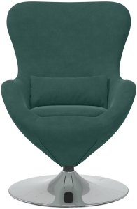 vidaXL Fotele, leżanki i sofy Ciemnozielony Poliester Średni 4