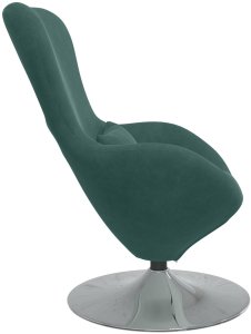 vidaXL Fotele, leżanki i sofy Ciemnozielony Poliester Średni 5