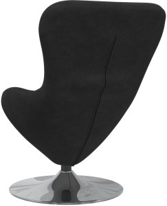 vidaXL Fotele, Fotele wypoczynkowe i Fotele do spania Czarny Tkanina, Metal 6