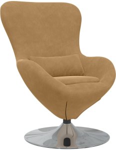 vidaXL Fotele, fotele relaksacyjne i fotele do spania Jasnobrązowy 2