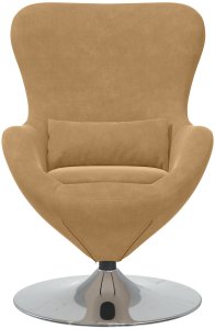 vidaXL Fotele, fotele relaksacyjne i fotele do spania Jasnobrązowy 4