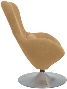 vidaXL Fotele, fotele relaksacyjne i fotele do spania Jasnobrązowy 5