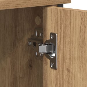 vidaXL Szafka RTV Dąb rzemieślniczy Płyta wiórowa Średnia 8