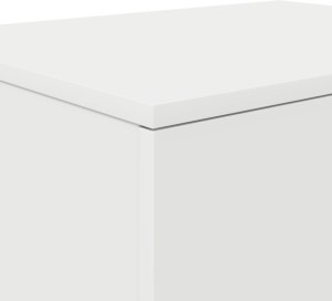 vidaXL Stoliki nocne Biały MDF 127 x 41 x 40 cm Stolik nocny 10