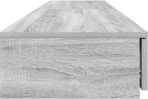 vidaXL Stolik Nocny Szary sonoma Płyta wiórowa 200 x 36.5 x 16.5 cm 7