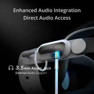 BOBOVR E3 Pro | Strap z baterią do Meta Quest 3S & Quest 3 5