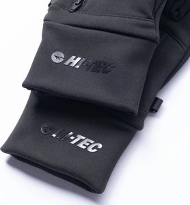 Męskie rękawice zimowe rękawiczki ocieplane polarem Hi-tec Kibili rozmiar S/M 4