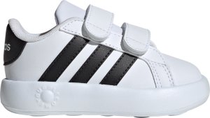 Buty dla dzieci adidas Grand Court 2.0 biało-czarne ID5271 25 1