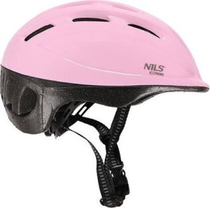 Kask rowerowy na rolki deskorolkę Nils Extreme MTV62J różowy rozmiar S (48-52cm) 4
