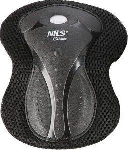 Nils Extreme Zestaw ochraniaczy H8334 czarny r. M 6