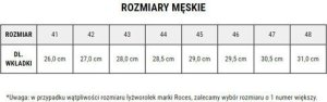 Łyżworolki Roces M12 UFS czarne 101183 01 44 6