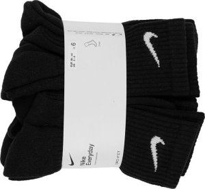 Nike Skarpety Everyday Cushioned SX7666-010 czarny r. 34-38 2