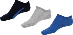 Skarpety Puma Unisex Lifestyle Sneakers czarne, szare, niebieskie 907951 03 35-38 1