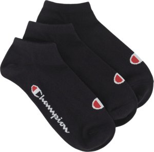 Skarpety stopki Champion 3 pary czarne U20100 KK001 35-38 1