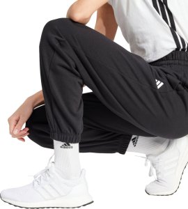 Spodnie damskie adidas Essentials Small Logo French Terry Cuffed czarne JD7999 XL 6