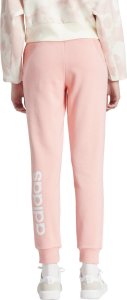 Spodnie damskie adidas Linear French Terry Cuffed jasnoróżowe IY9200 XL 3