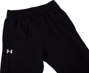 Spodnie męskie Under Armour Rival Fleece Joggers czarne 1379774 001 S 4