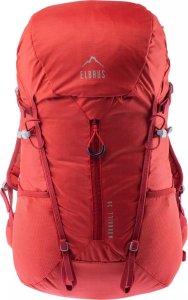 Plecak turystyczny trekkingowy górski wyprawowy Elbrus Moonhill 30 czerwony 1