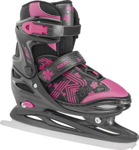 Łyżwy Roces Jokey Ice 3.0 Girl czarno-różowe 450708 00002 26-29 1