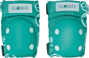 Ochraniacze dla dzieci na łokcie i kolana Globber / Emerald Green - Shapes 529-107 1