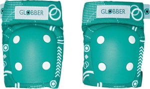 Ochraniacze dla dzieci na łokcie i kolana Globber / Emerald Green - Shapes 529-107 2