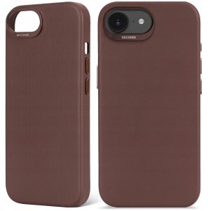 Decoded Leather Backcover - skórzana obudowa ochronna do iPhone 16e kompatybilna z MagSafe (chocolate brown) 1
