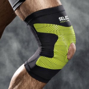 Select Ściągacz kolana Select 6252 czarno-zielony S 2