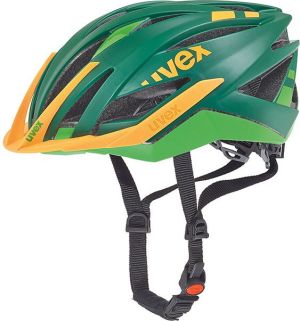 Uvex Kask rowerowy Ultra snc r.15 zielono-pomarańczowy (41/0/773) 1