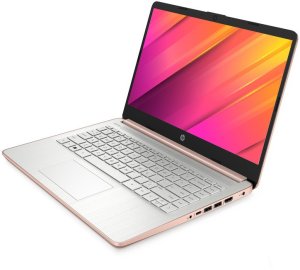 Laptop edukacyjny HP 14-dq0762dx / 9R8G4UA / Intel N4120 / 4GB / 128GB eMMC / HD / Win 11 / Różowy 4