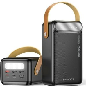 Powerbank Awei P101K 60000mAh 22,5W 3xUSB-A 2xUSB-C czarny 1